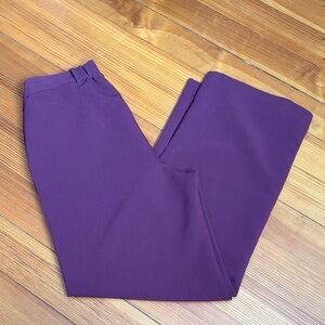 Old Navy Maroon Wide Leg Trousers